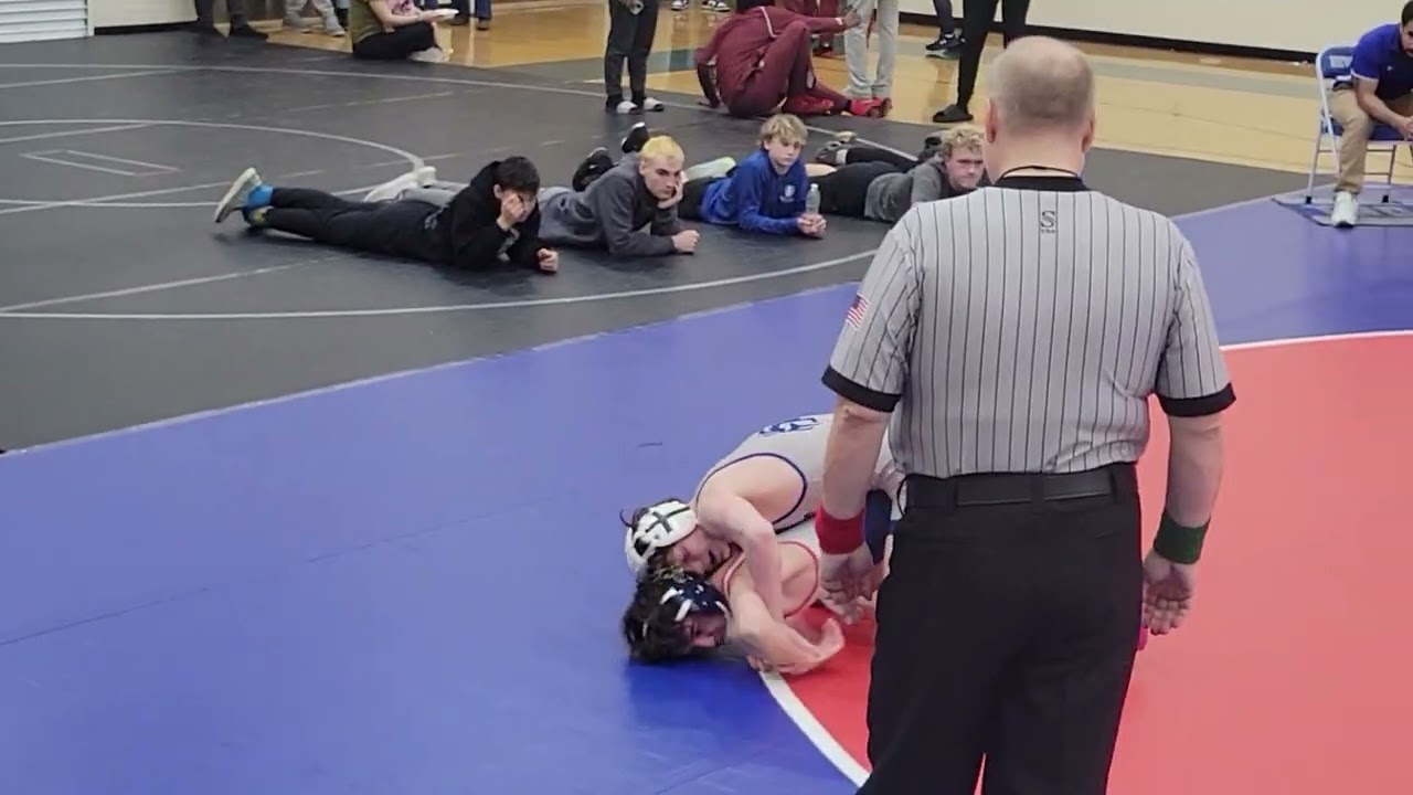 Aiden Slimick 2025 VHSL Class 3 Region A Match 2 February 15th 2025