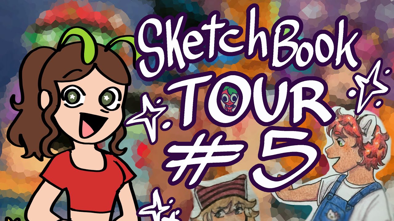 SKETCHBOOK TOUR! || LIA || Mi sketchbook más lindo!