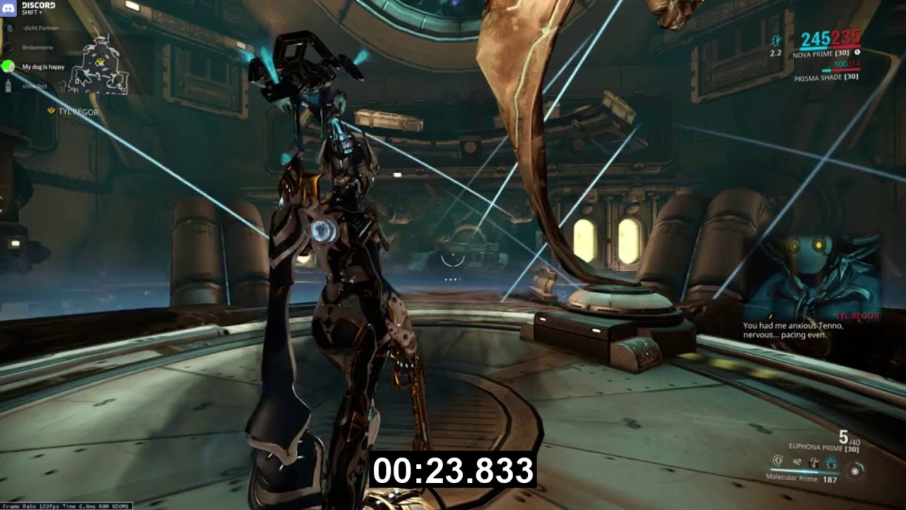 Tyl regor speedrun 1m41.933s