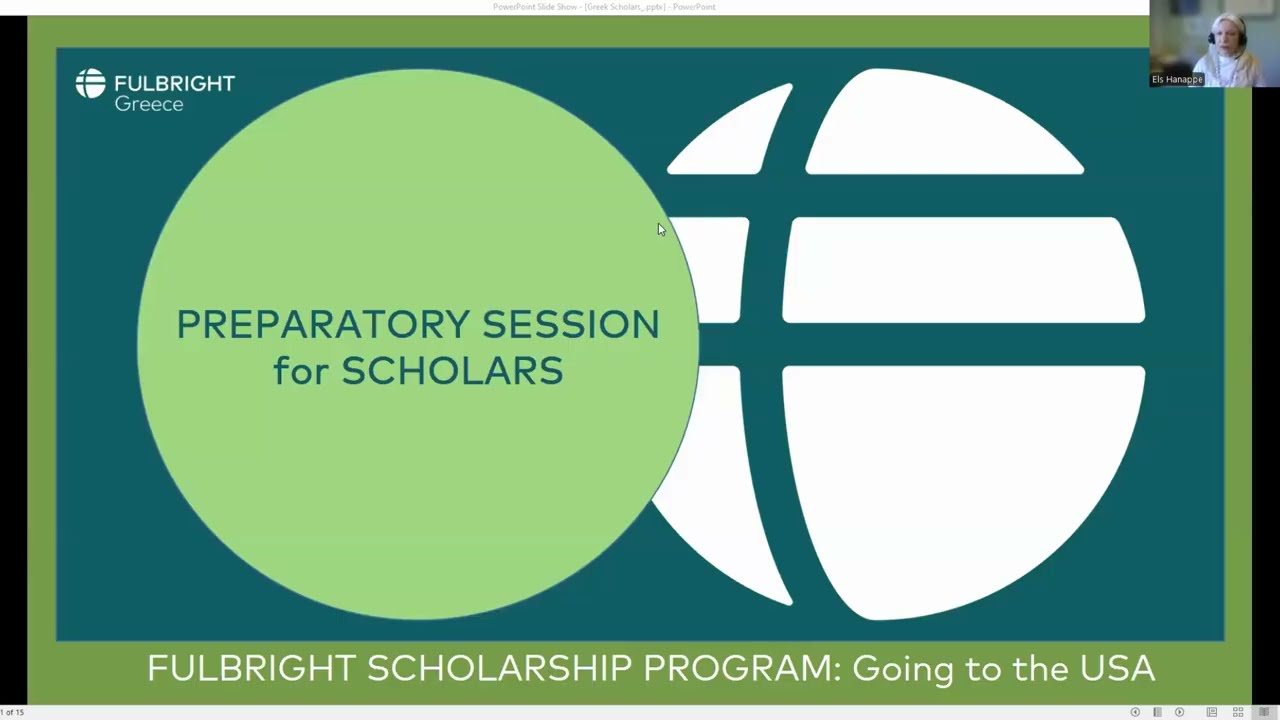 Preparatory Session for Prospective Applicants to the Fulbright Visiting Scholar Program