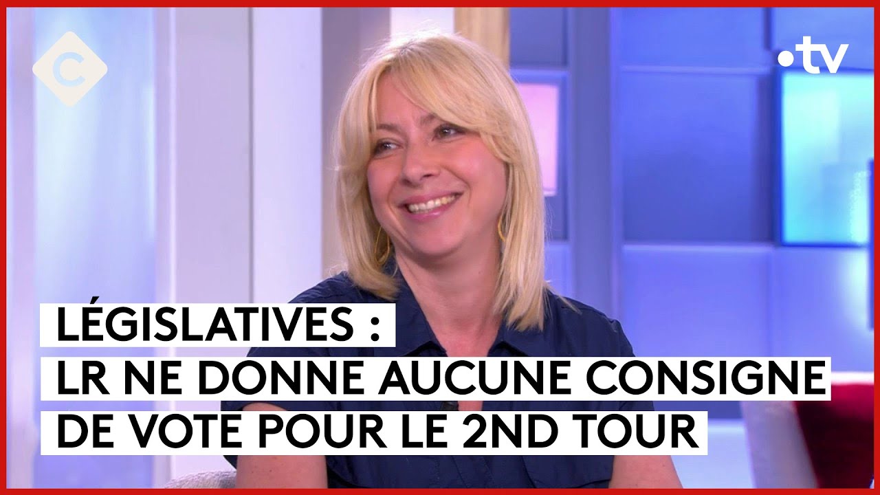 Barrage au RN : LR refuse de se désister - Florence Portelli  - C à Vous - 02/07/2024