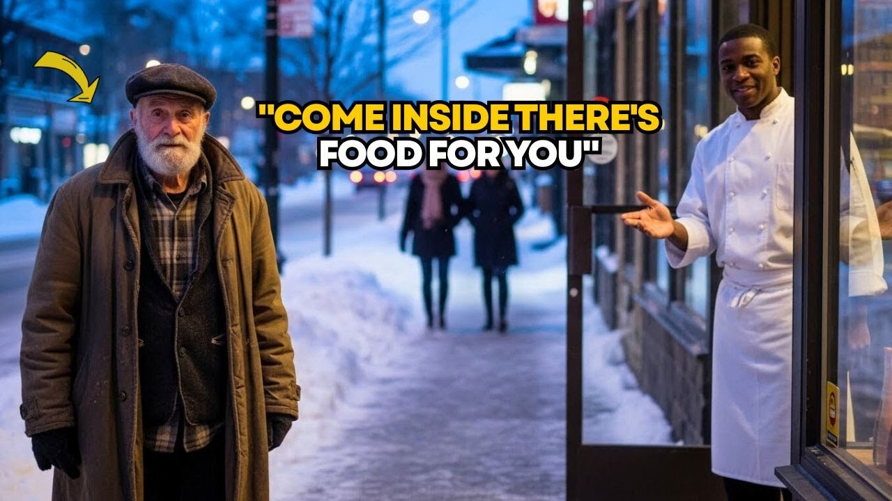 Poor Black Restaurant Owner Feeds Homeless Elderly Man — What Happens Next Changes Everything!