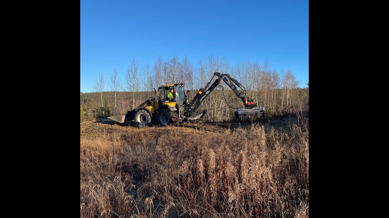 Mulcher FAE RQL på Huddig