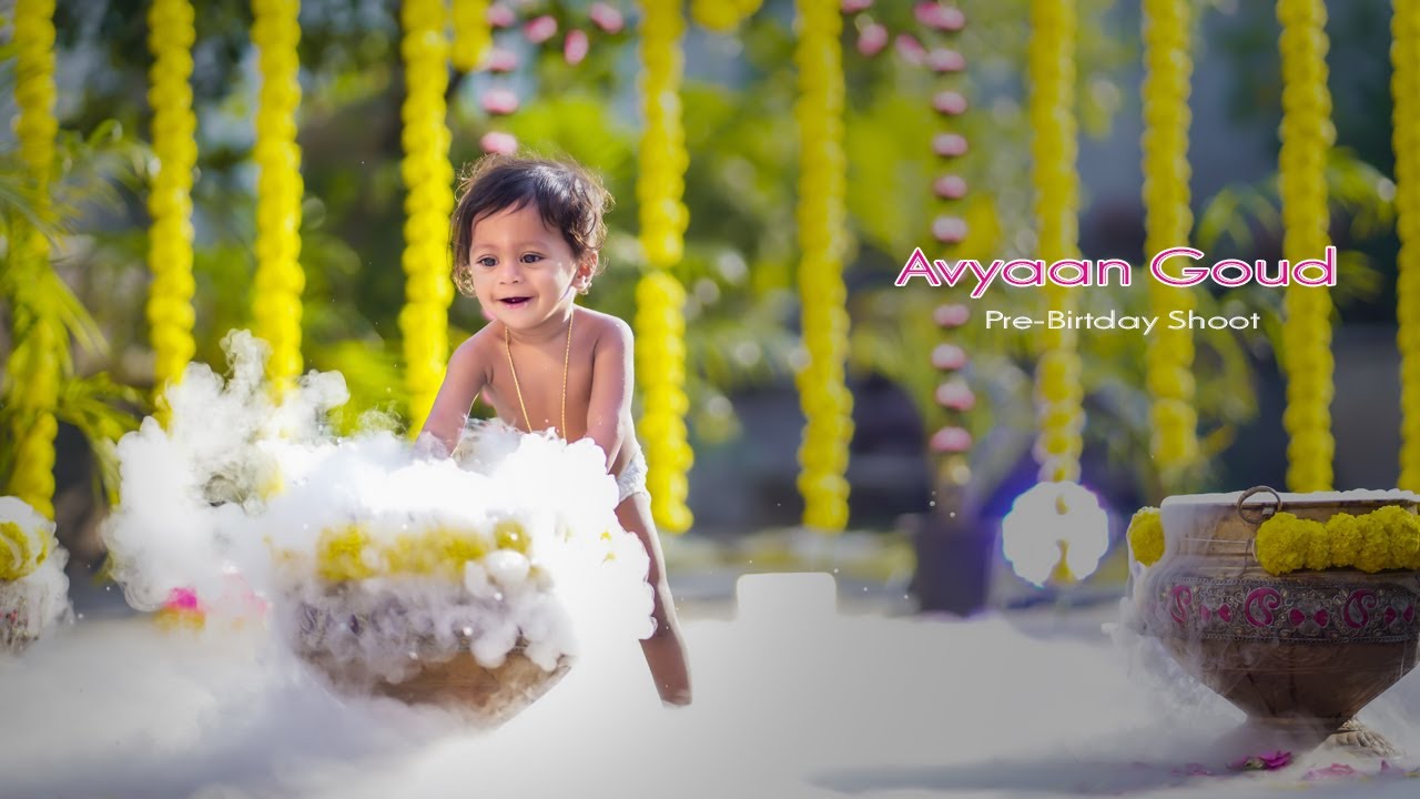 Avyaan Pre-Birthday  Shoot