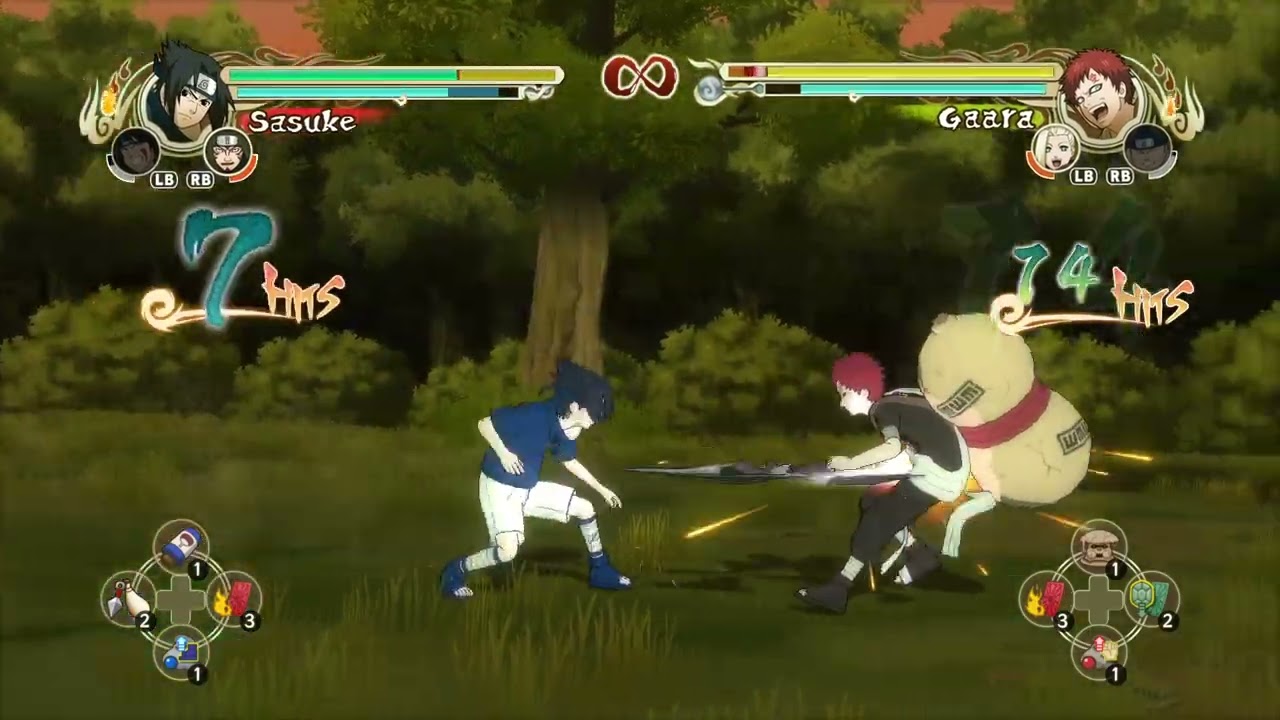 Naruto Ultimate Ninja Storm 1 Gameplay ( Xbox Series S)