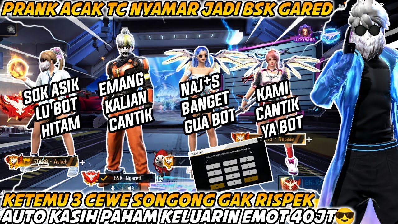 PRANK ACAK TC NYAMAR JADI BSK GARED KETEMU 3 CEWE SONGONG AUTO GUA KASIH PAHAM KELUARIN EMOT 40JT