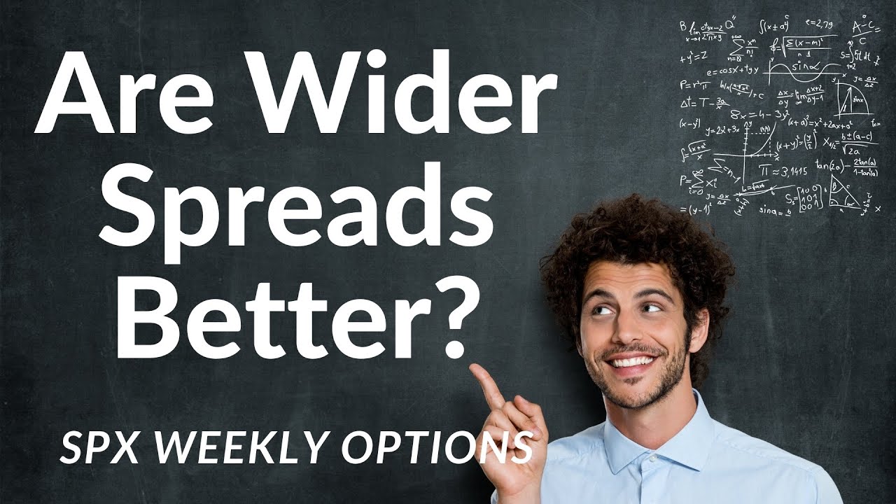 Are Wider Spreads Better? (SPX Weekly Options) #Shorts
