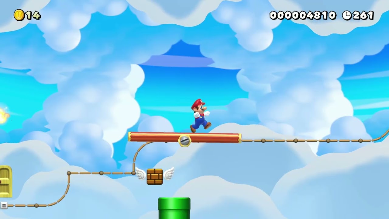 Koopa Cloud Kerfuffle by MrTomato!! 🍄Super Mario Maker 2 Switch 2 No Commentary #duo