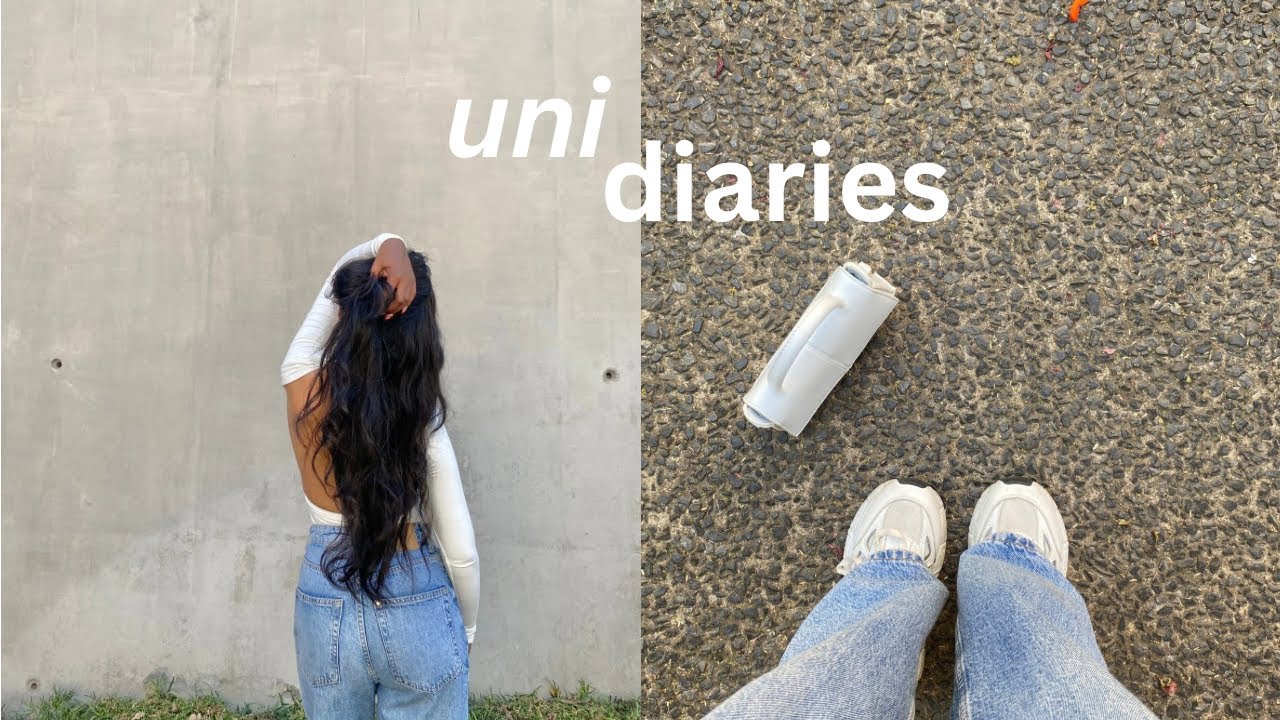 uni diaries | a spring week in my life as a student +library session +getting ice cream + pastry run