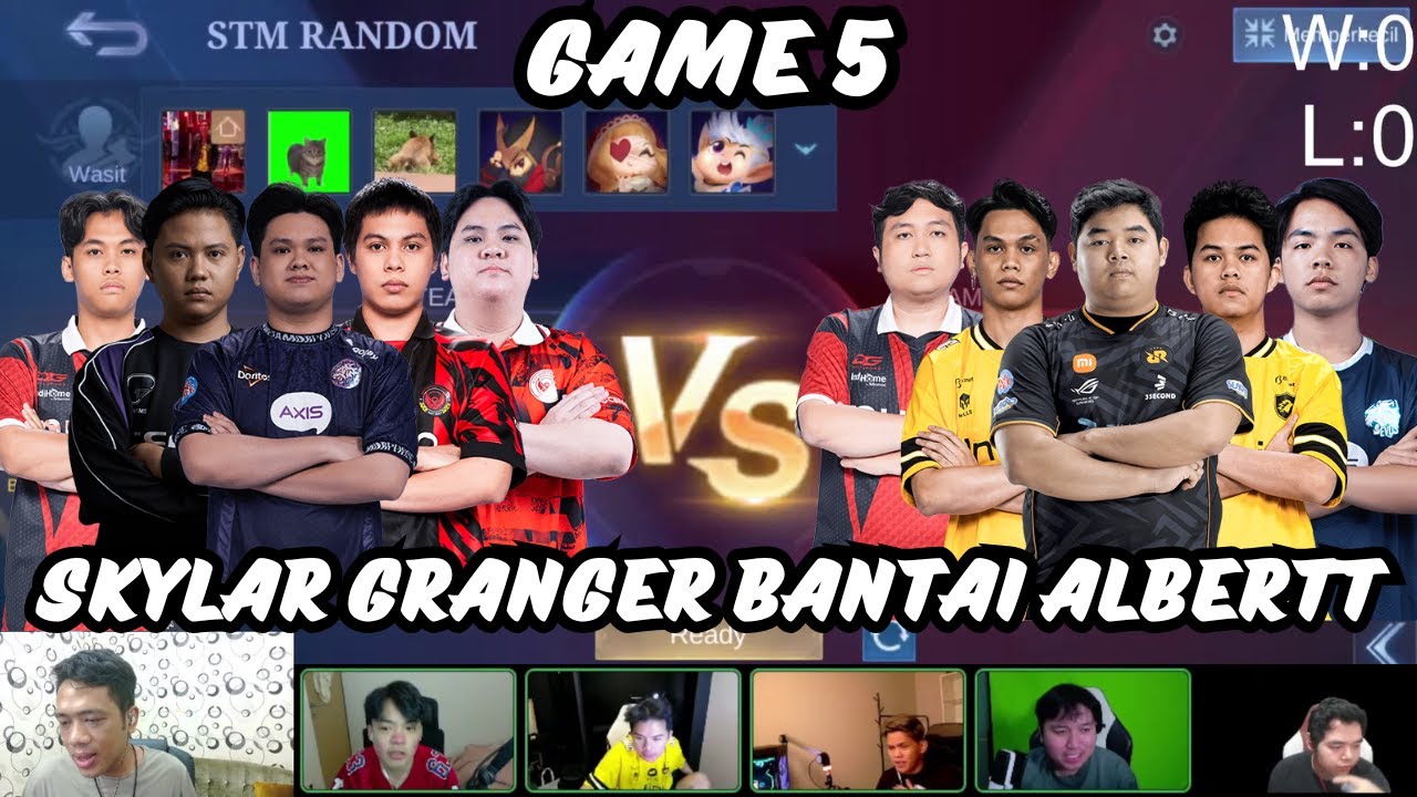 SKYLAR GRANGER BANTAI ALBERTT❗ALL STAR INDO VS ALL STAR INDO❗GAME 5 SKYLAR SANZ R7 BALOYSKYE❗