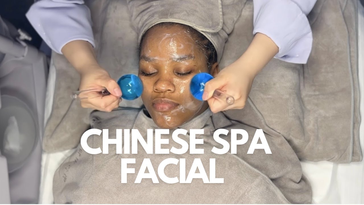ASMR: Chinese Spa Facial Treatment While it Rains 🧖‍♀️🌧️| Skincare | Layered Rain Sounds