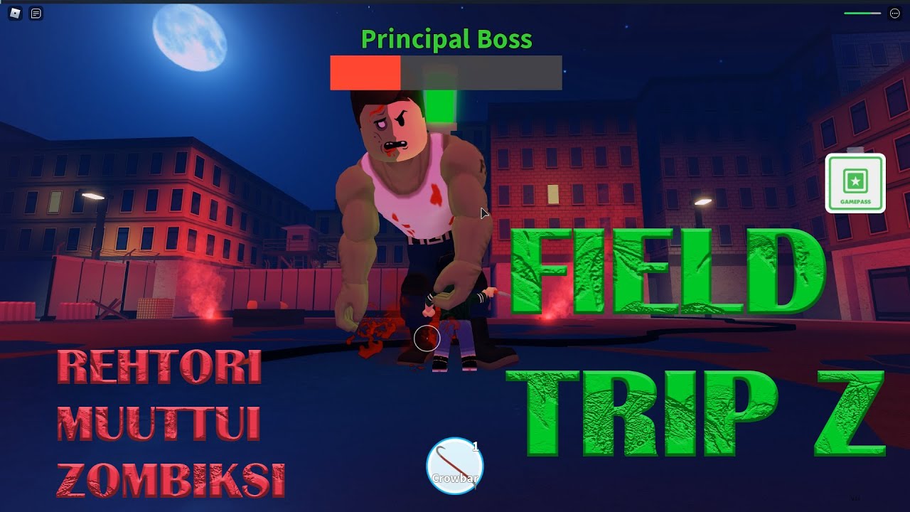 Roblox Field Trip Z - Helicopter Ending