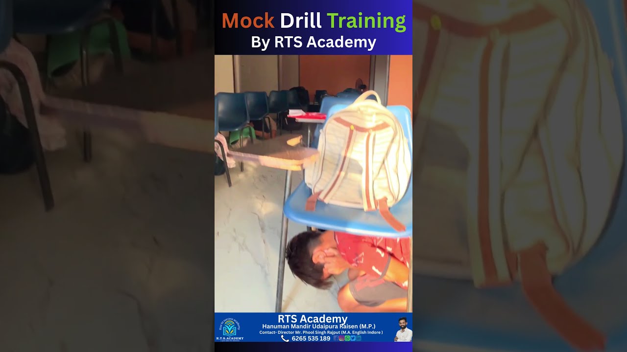 Preparedness Saves Lives!An impactful Mock Drill Training #rtsacademy #dance #education #safety