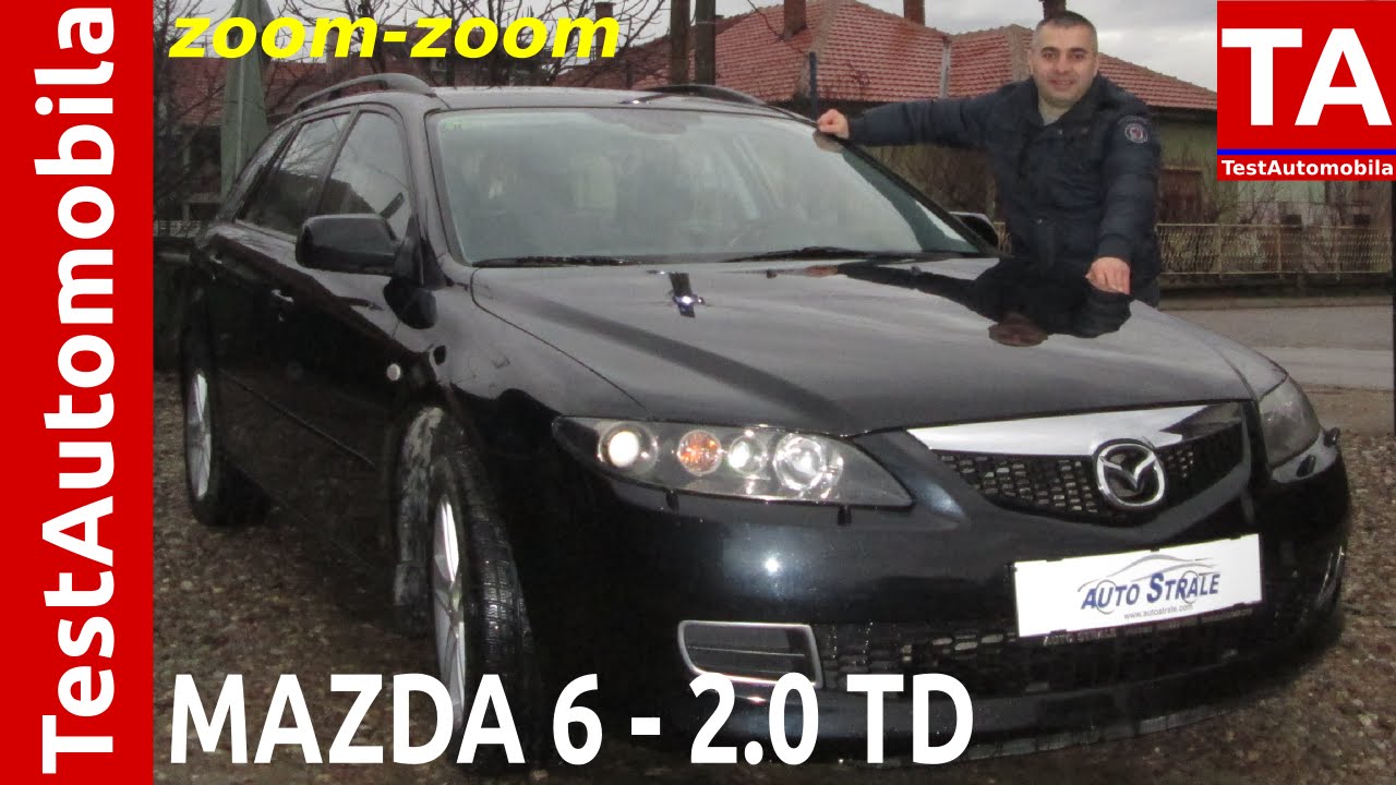 MAZDA 6 2.0 TD prve generacije iz 2006-e TEST