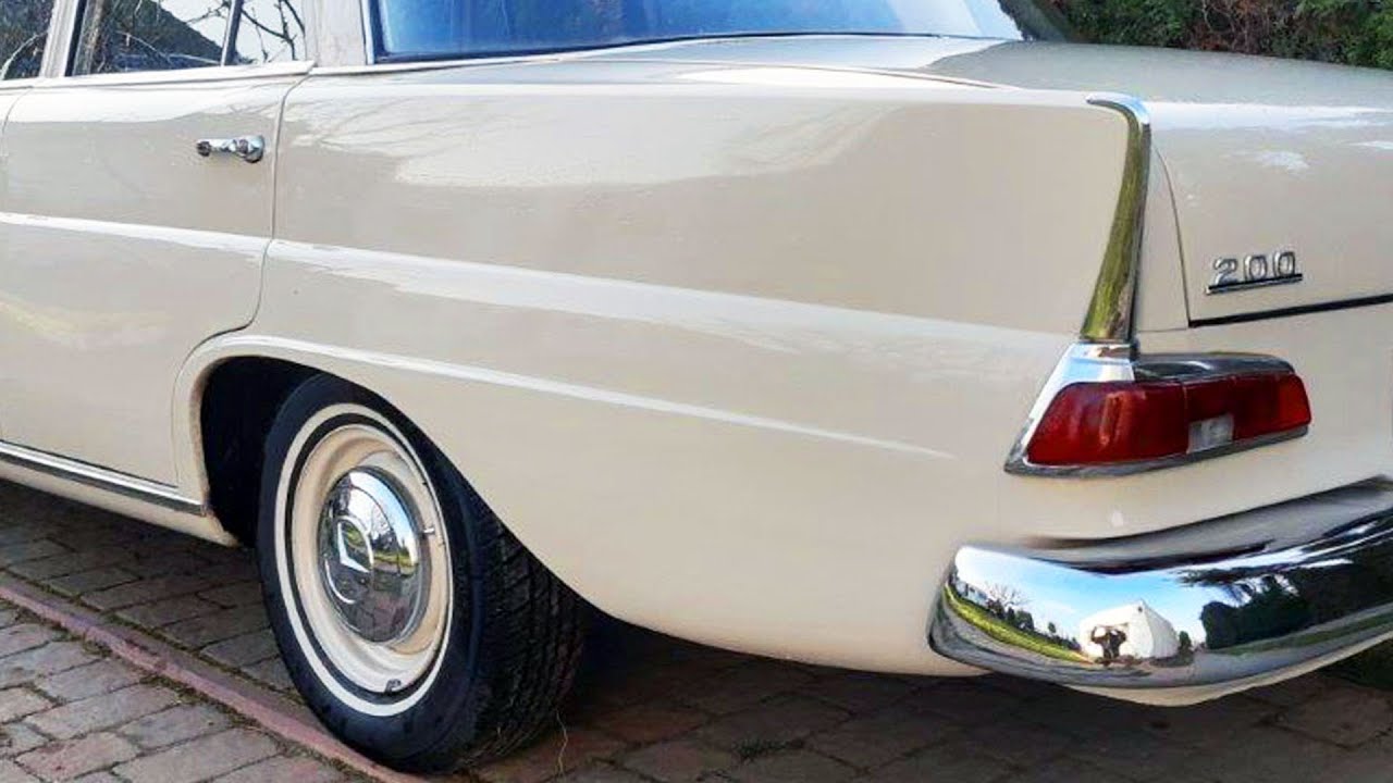 w110 Mercedes-Benz 190c Fintail the predecessor E-class, 1964