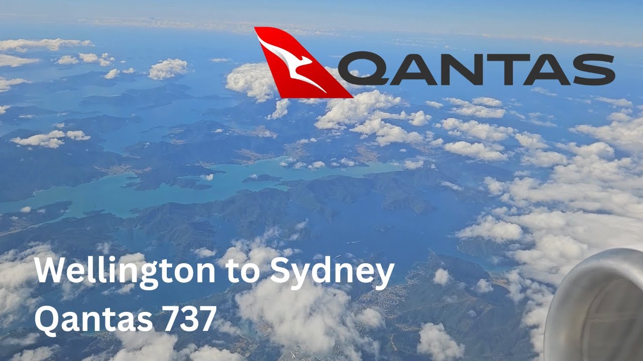 Qantas Across the Tasman | Wellington to Sydney | 737