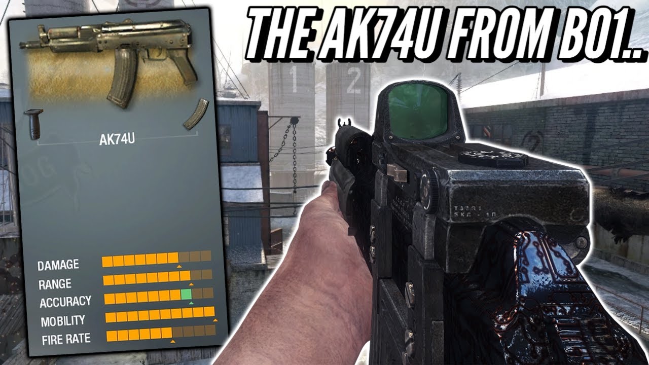 ЛУЧШИЙ ПП из Black Ops 1... (AK74U в 2023 году)