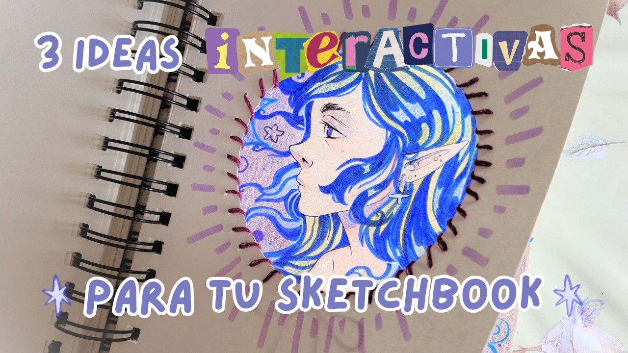 ideas ✨divertidas✨ para tu SKETCHBOOK🎨