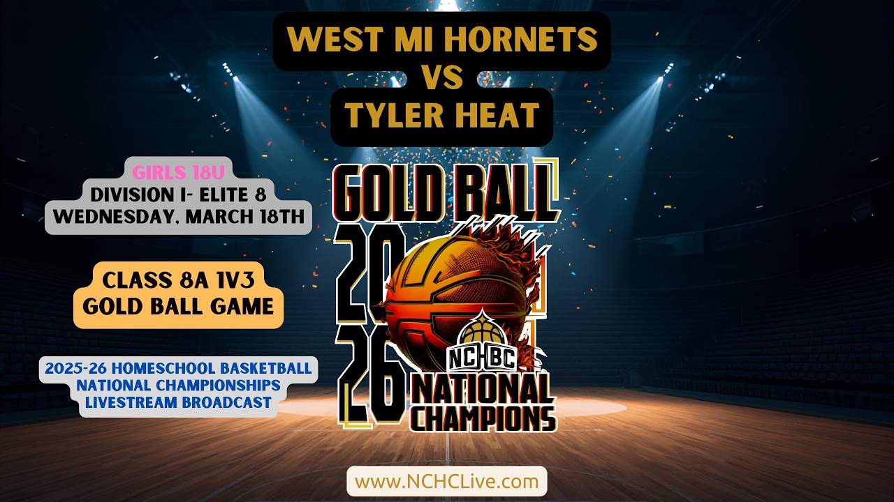 West MI Hornets vs Tyler HEAT G18u D1 8A GOLD BALL GM: 1v3