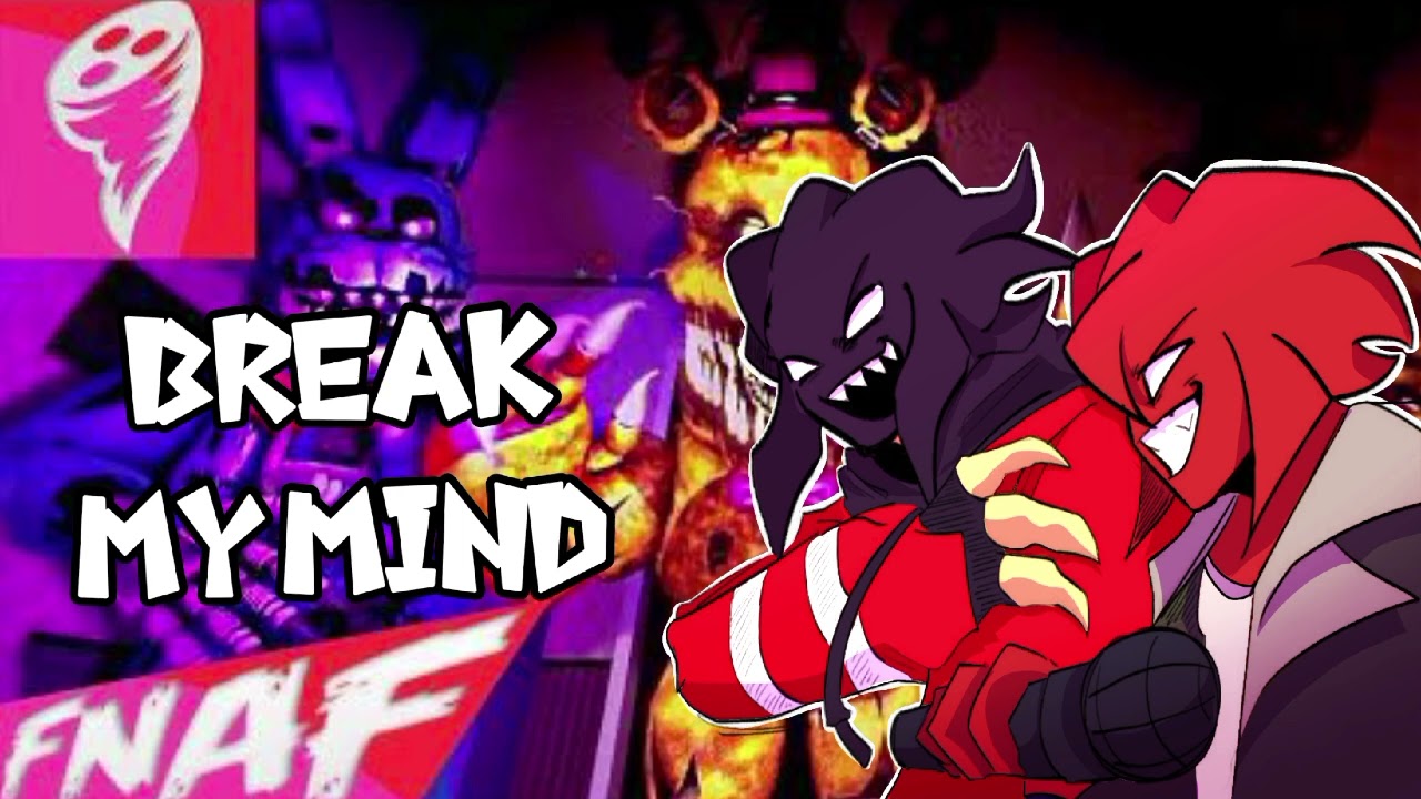 FNAF 4 DAGames - Break My Mind Cover But Agoti and Aldryx Sing - Five Nights at freddy's - FNF