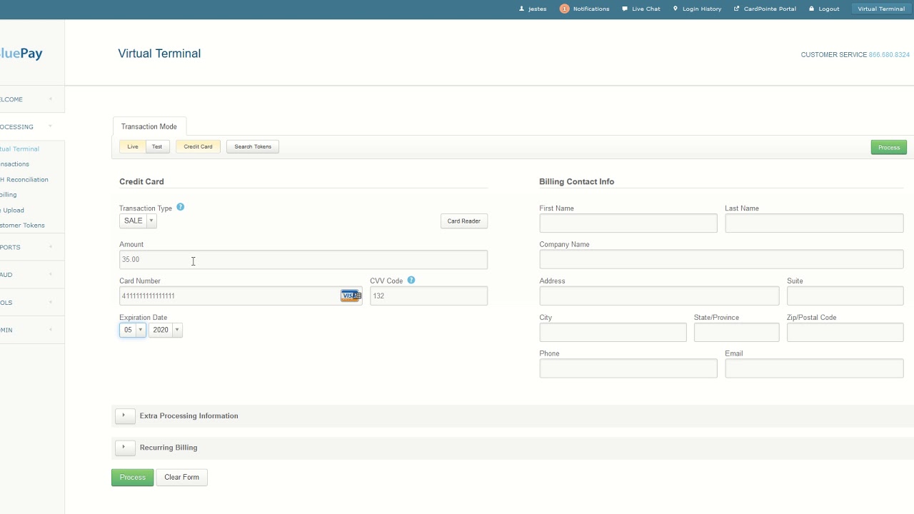 Hand Keyed Transaction Only