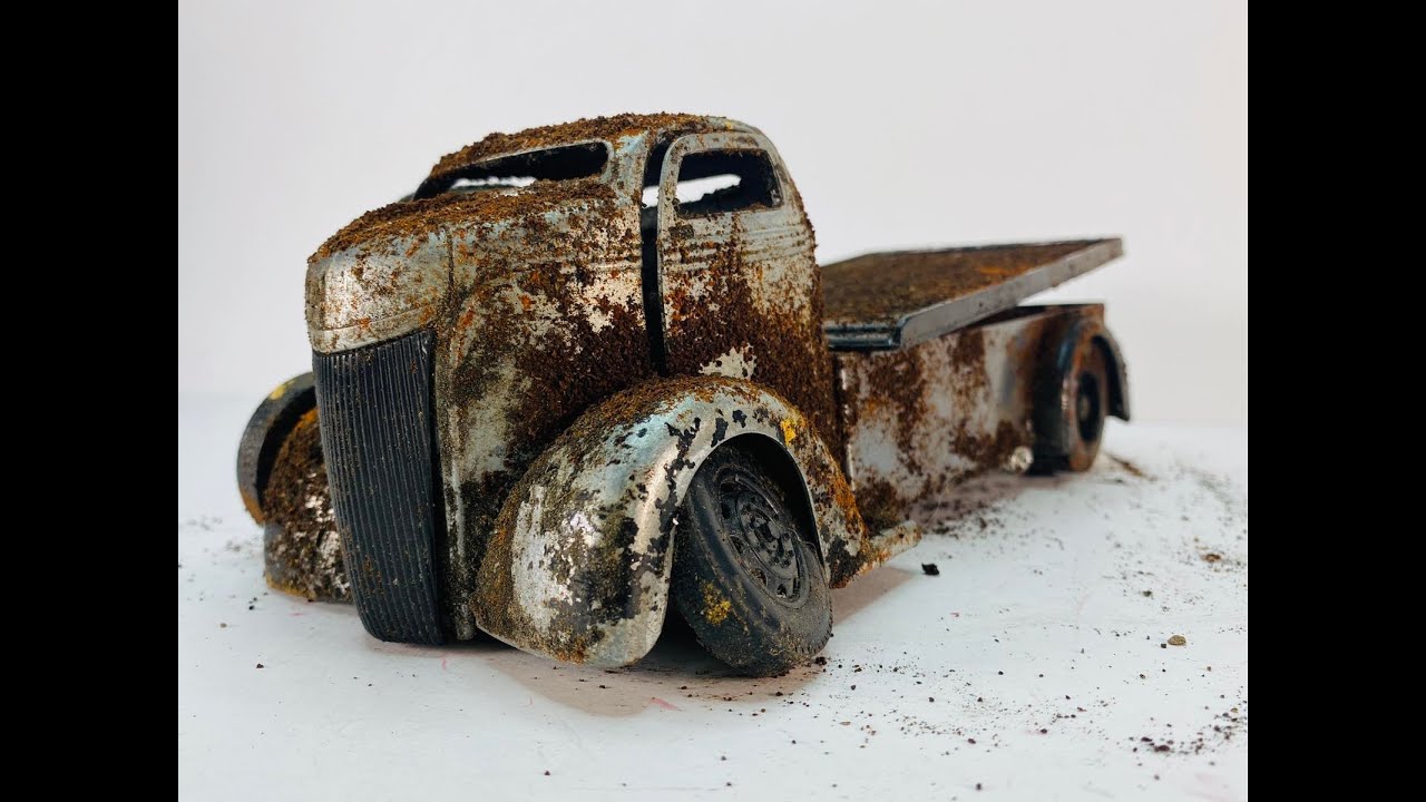 восстановление 1947 брод Коу модель машина  Diecast восстановление