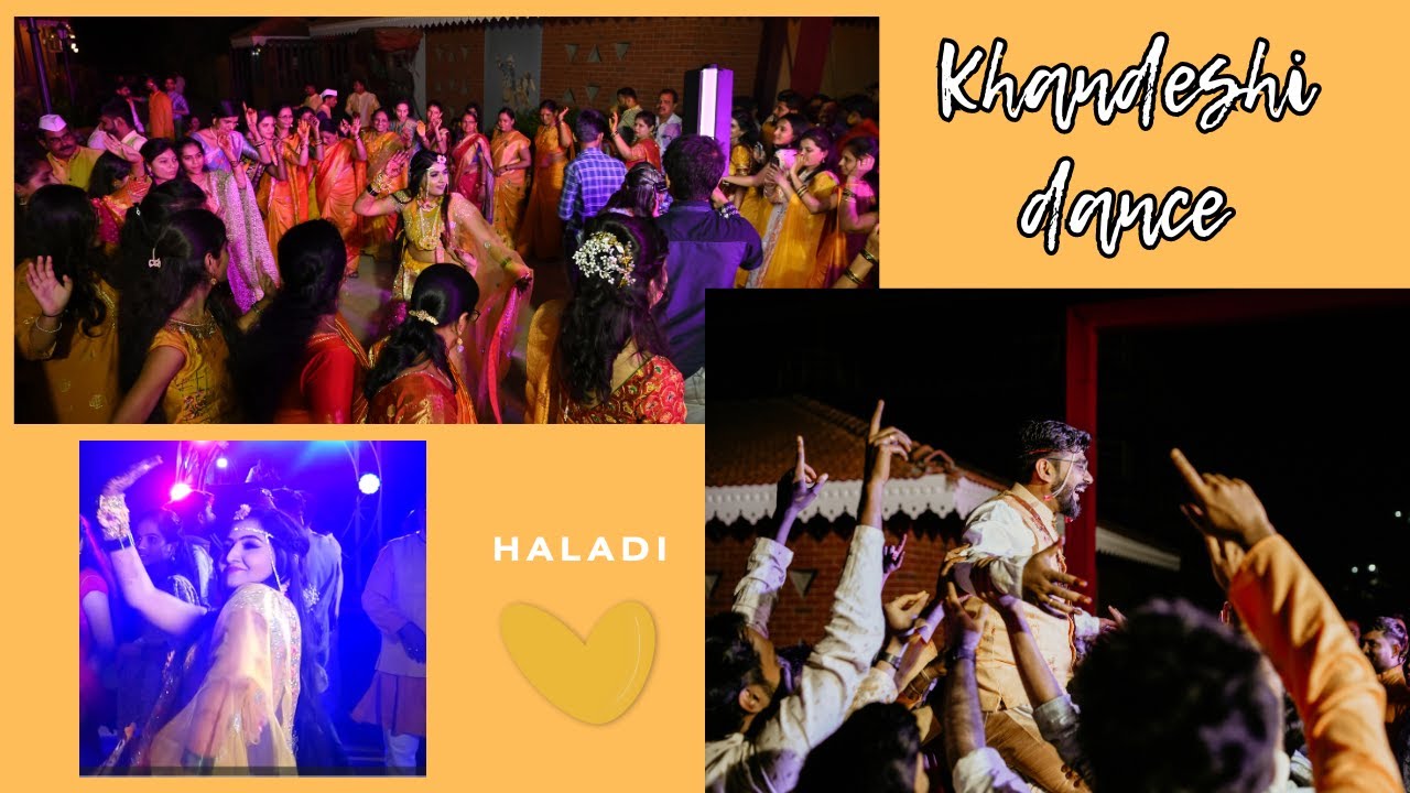Khandeshi Dance | Haladi Ceremony | Dj Night | Shrujas #weddinghighlights