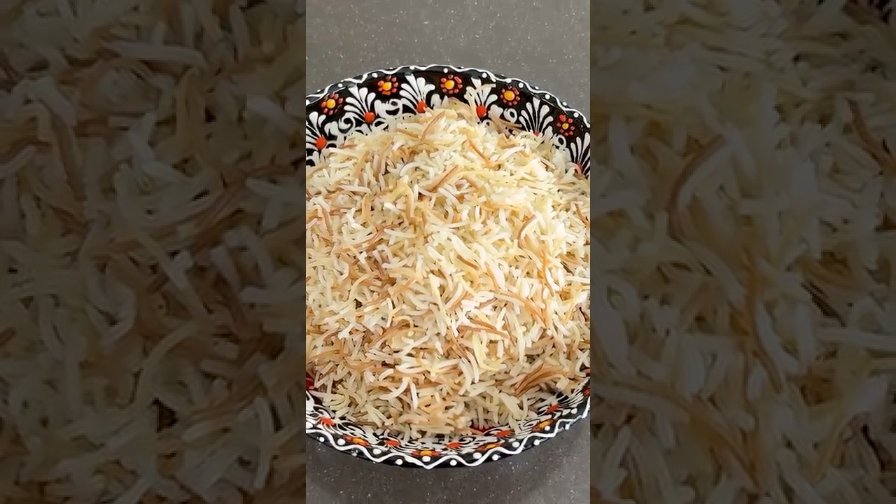 How to Make Arabic Butter Rice #arabicrice #butterrice #recipe