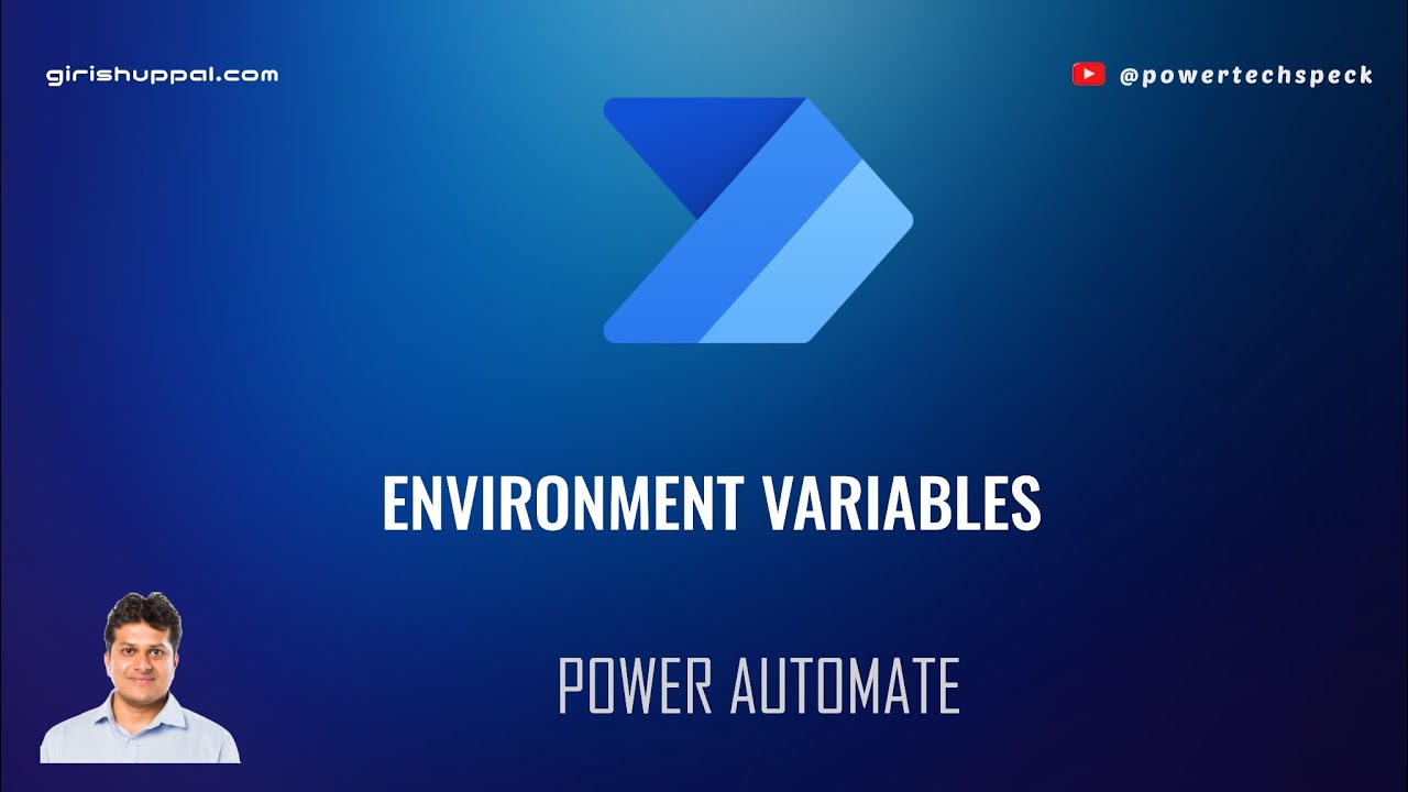 Как настроить и использовать переменную среды в Microsoft Power Automate?