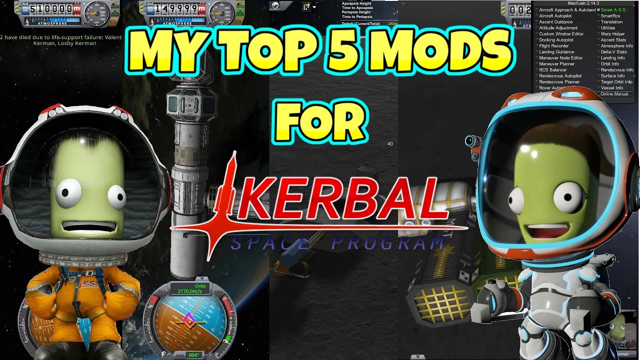 5 BEST MODS FOR KERBAL SPACE PROGRAM 2025 | MOD SPOTLIGHT