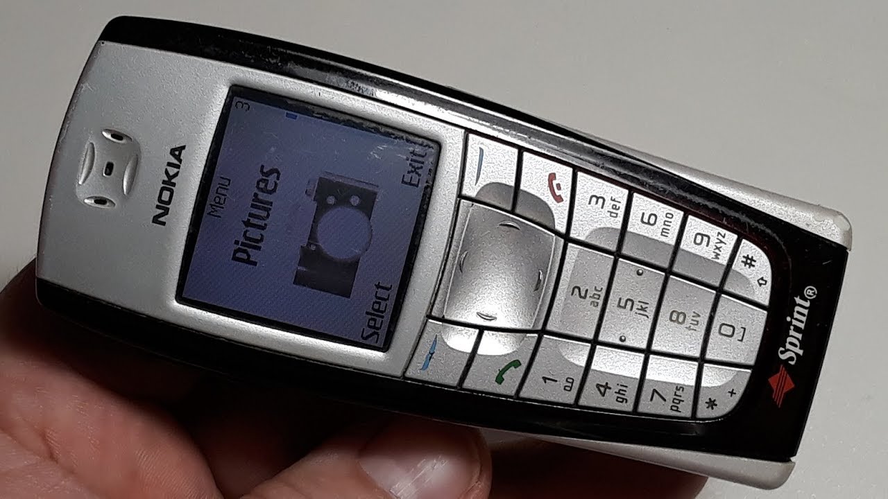 Nokia 6225 CDMA ретро телефон из прошлого