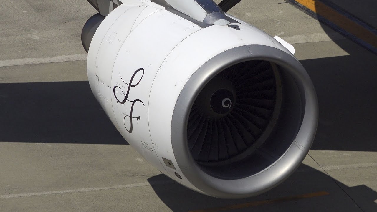 ノーカット CFM56-5B4 エンジンスタート The sound of CFM56-5B4 starting up