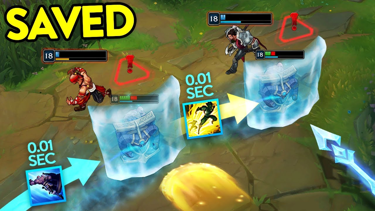 Когда игроки поддержки &mdash; герои... Потрясающий монтаж поддержки (League of Legends)