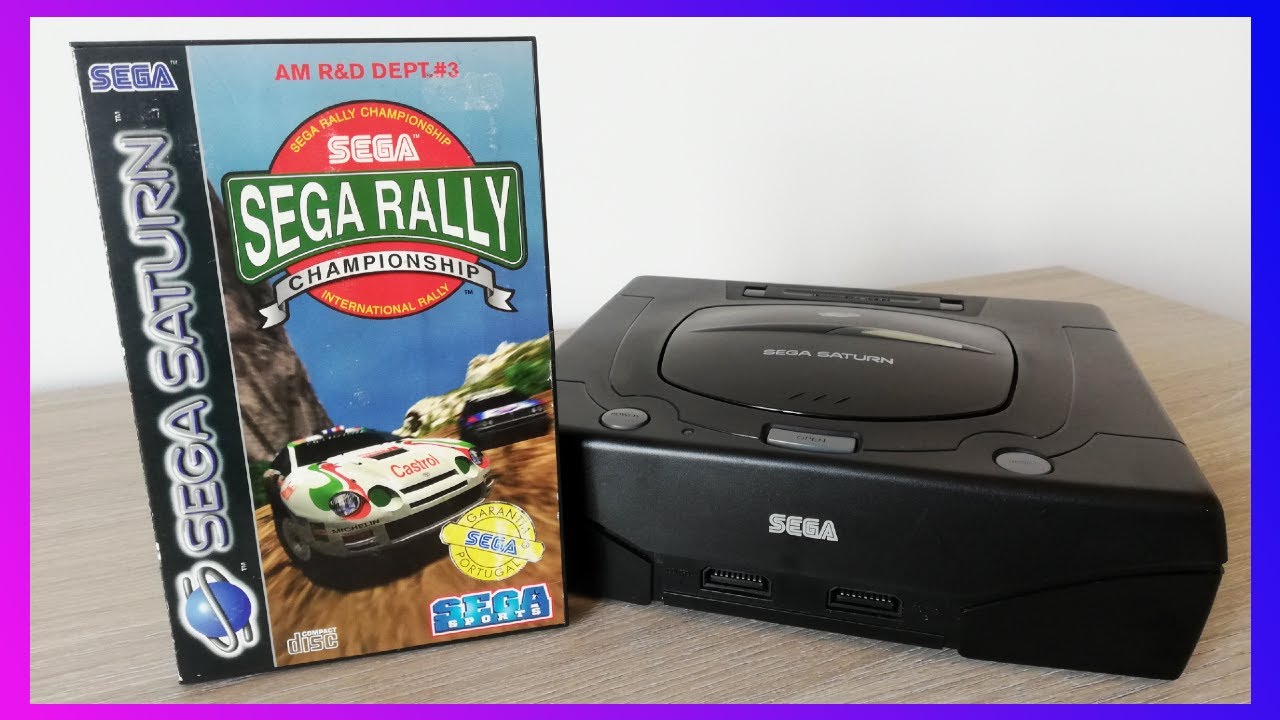 SEGA RALLY CHAMPIONSHIP - Sega Saturn Nostalgic Gameplay | CRT TV