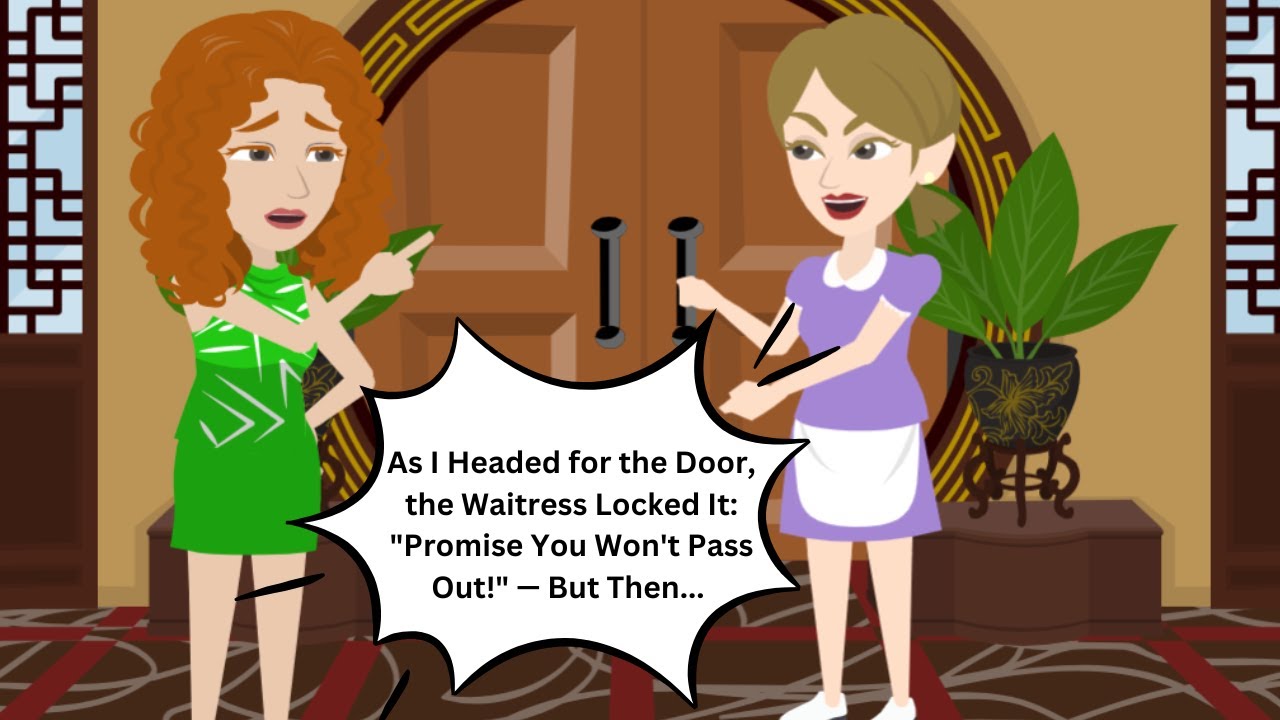 As I Headed for the Door, the Waitress Locked It: "Promise You Won't Pass Out!" — But Then...