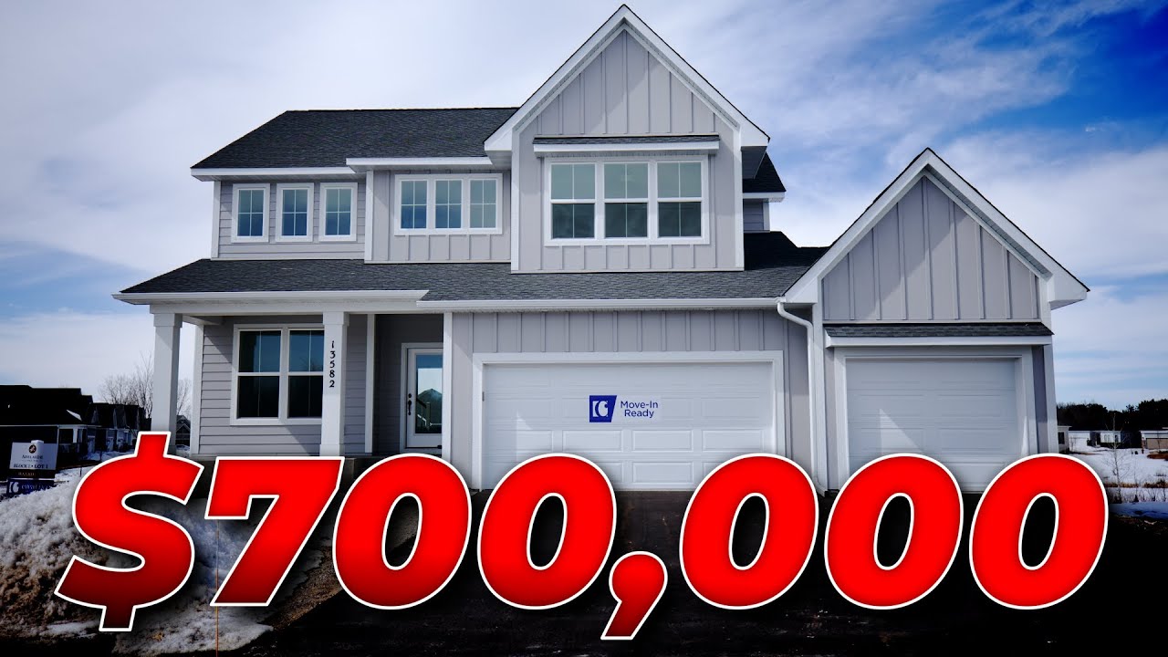 What a $700,000 New Construction Home Looks Like in Minnesota | 2023 New Home