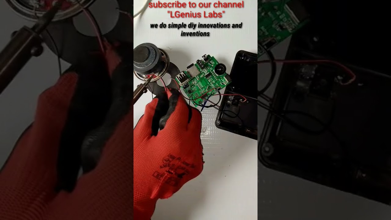Repair a radio like a 