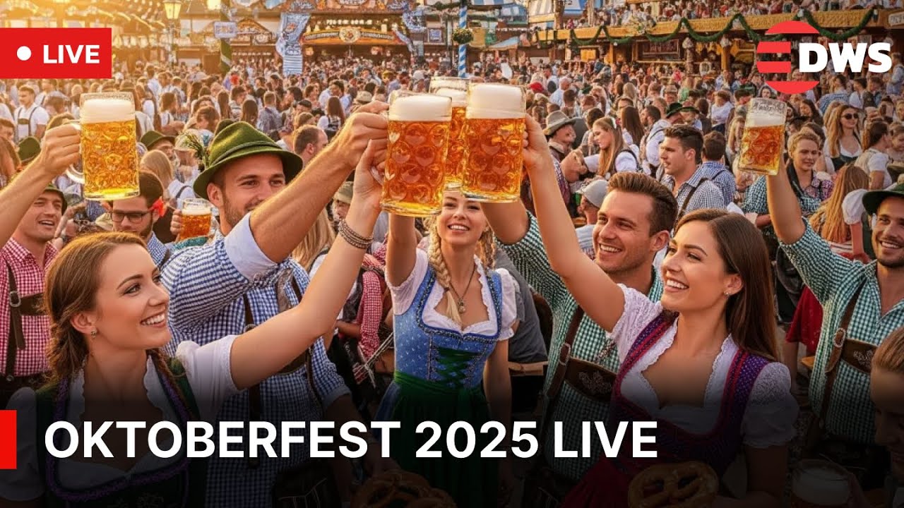 Munich Beer Fest LIVE: стартовал крупнейший в мире пивной фестиваль Oktoberfest 2025 | O’zapft is...