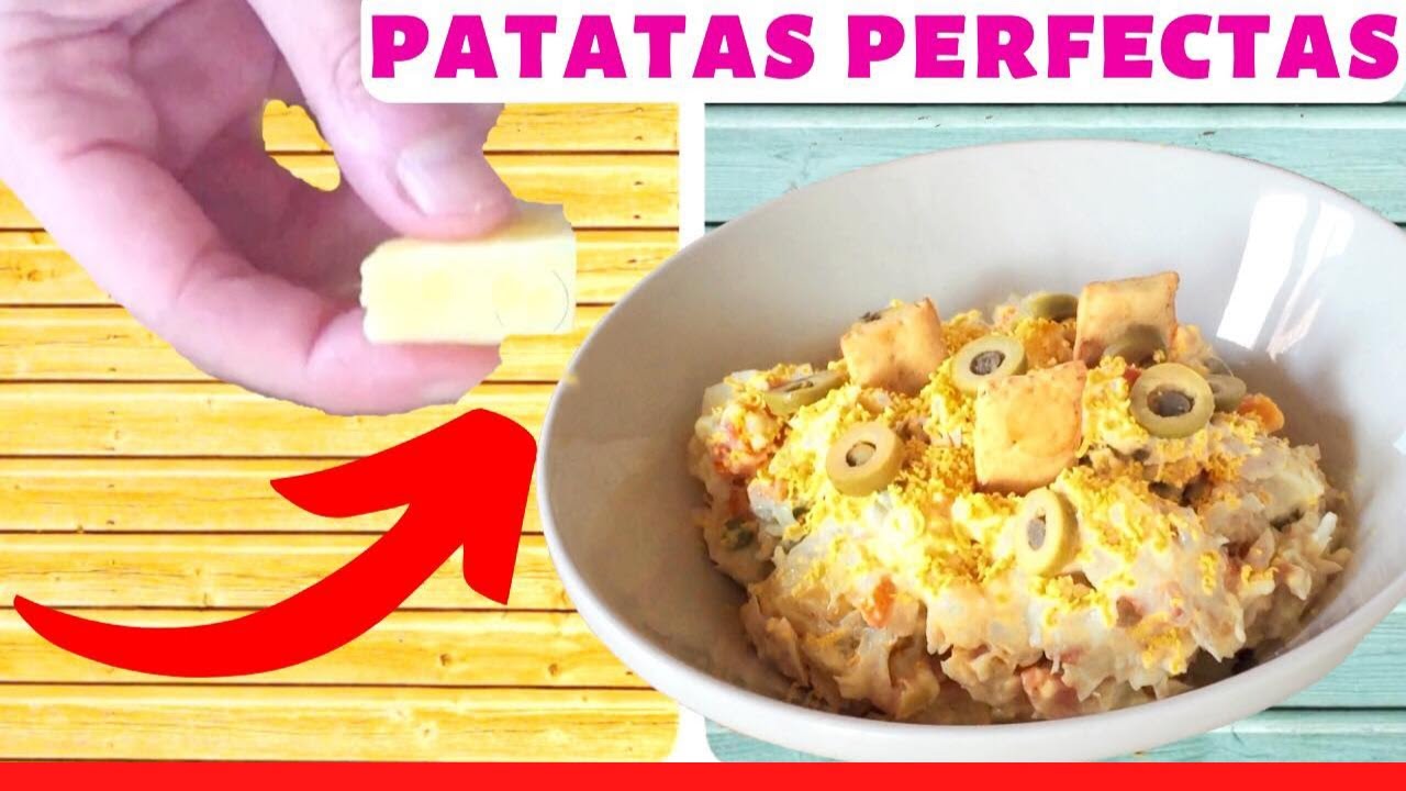 🟡Sabes Cuánto TIEMPO hay que COCER  las PATATAS para ENSALADILLA RUSA? ✅