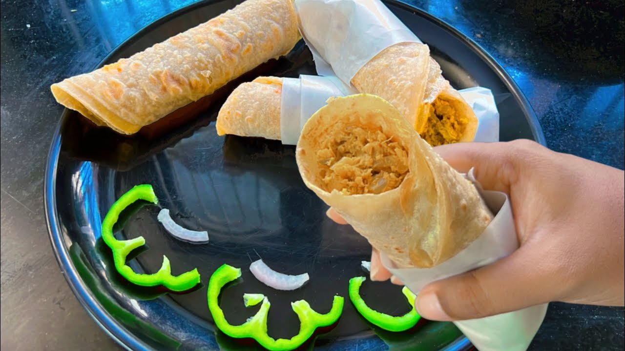 Leftover Chapati Recipe in Tamil / Chapati Wrap Recipe / Tiffin Box Recipe / Kids Lunch Recipe 
