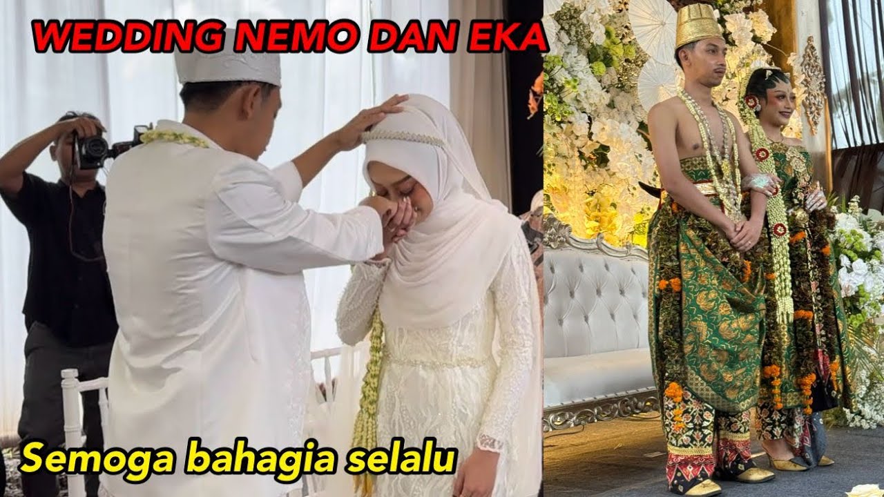 SENENG DAN HARU KITA DIPERNIKAHAN NEMO DAN EKA