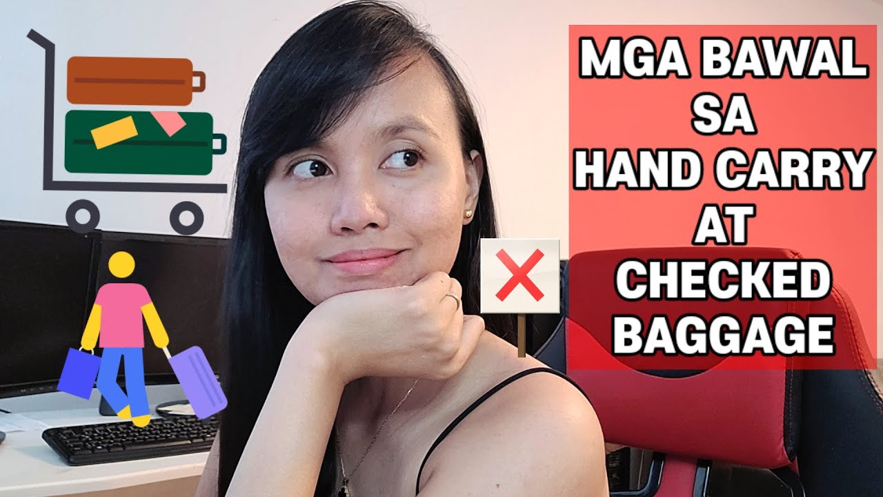 PANOORIN MO TO BAGO KA MAG IMPAKE NG BAGAHE MO | FIRST TIME TRAVEL GUIDE