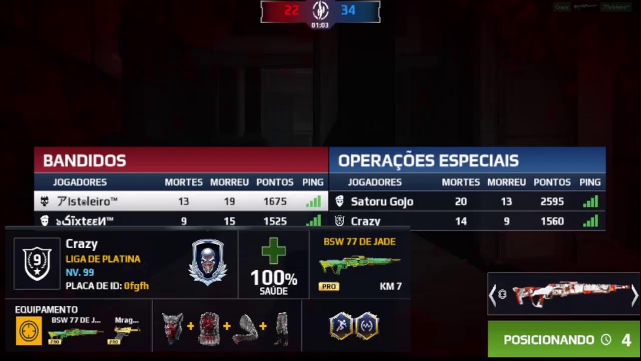 AO VIVO JOGANDO MODERN COMBAT 5 DS Pistoleiro GP