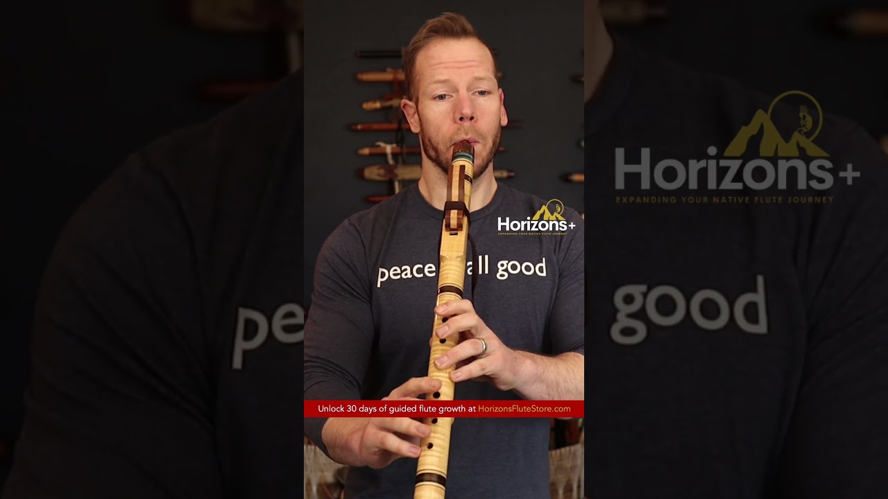 Time Will Tell | 1258 Dana Ross Mid D Curly Maple Native Flute