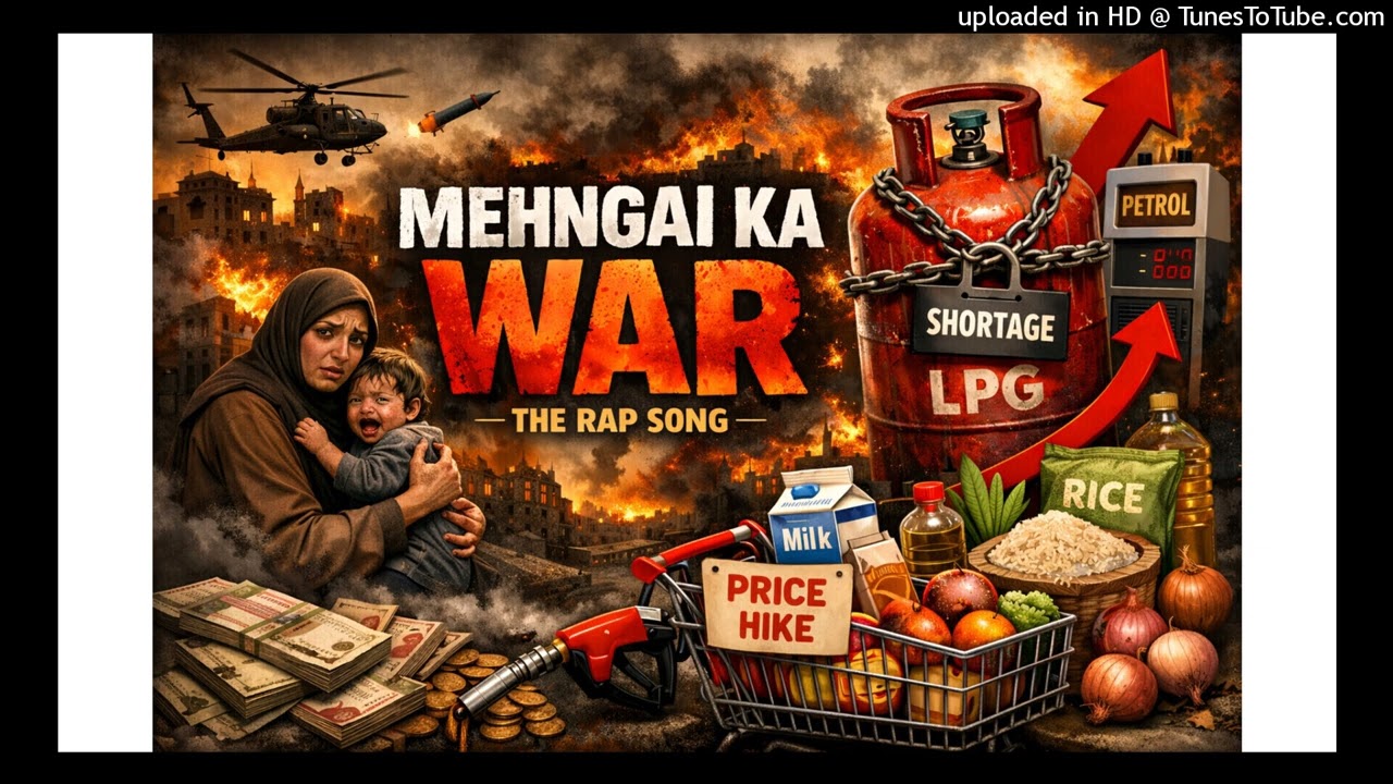 🔥 MEHNGAI KA WAR – Rap Song 🔥