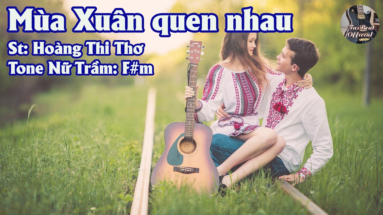Karaoke Mùa Xuân Quen Nhau Tone Nữ Trầm | TAS BEAT