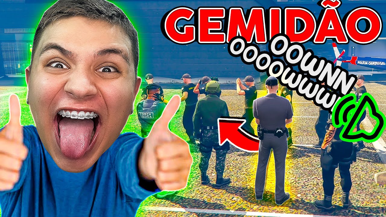 ZOANDO o RECRUTAMENTO da POLlCIA 😂 GTA RP (Paulinho o LOKO)