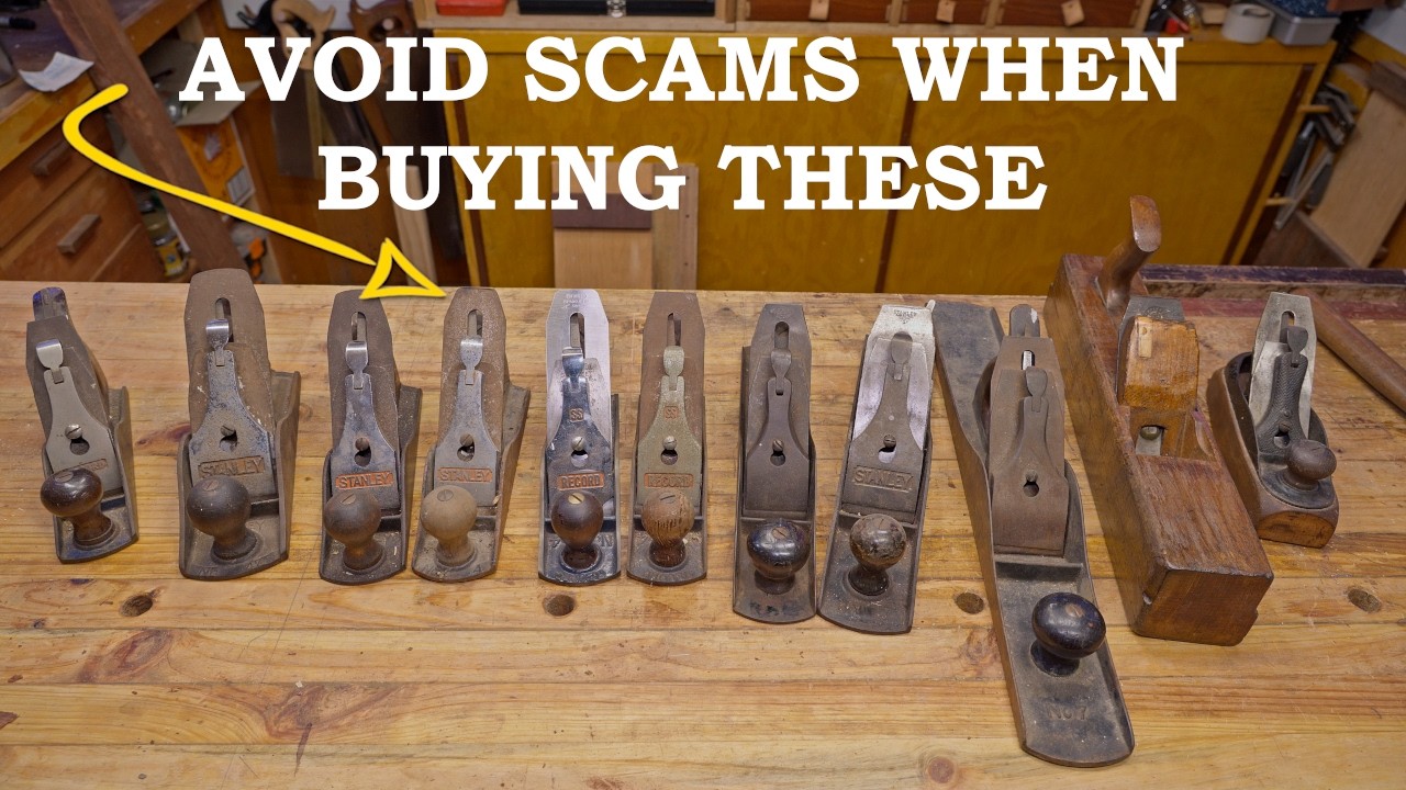 What I LOOK for When Buying Vintage Hand Planes