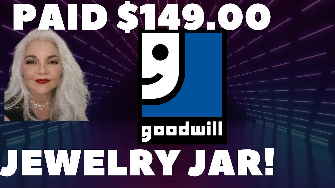Unbelievable Finds - High-priced Goodwill Jewelry Jar - You Won't Believe The Price!