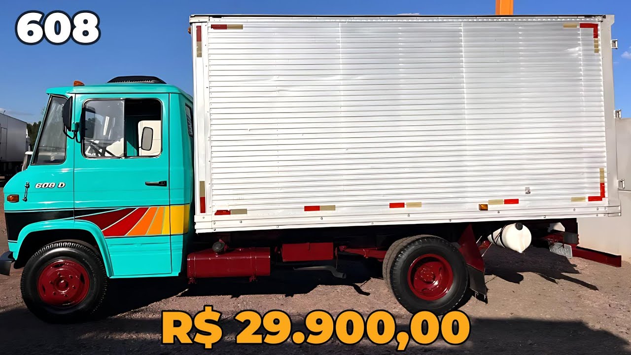 MERCEDES BENZ 608 A VENDA POR APENAS R$ 29.900,00 #caminh&atilde;oavenda #mb608